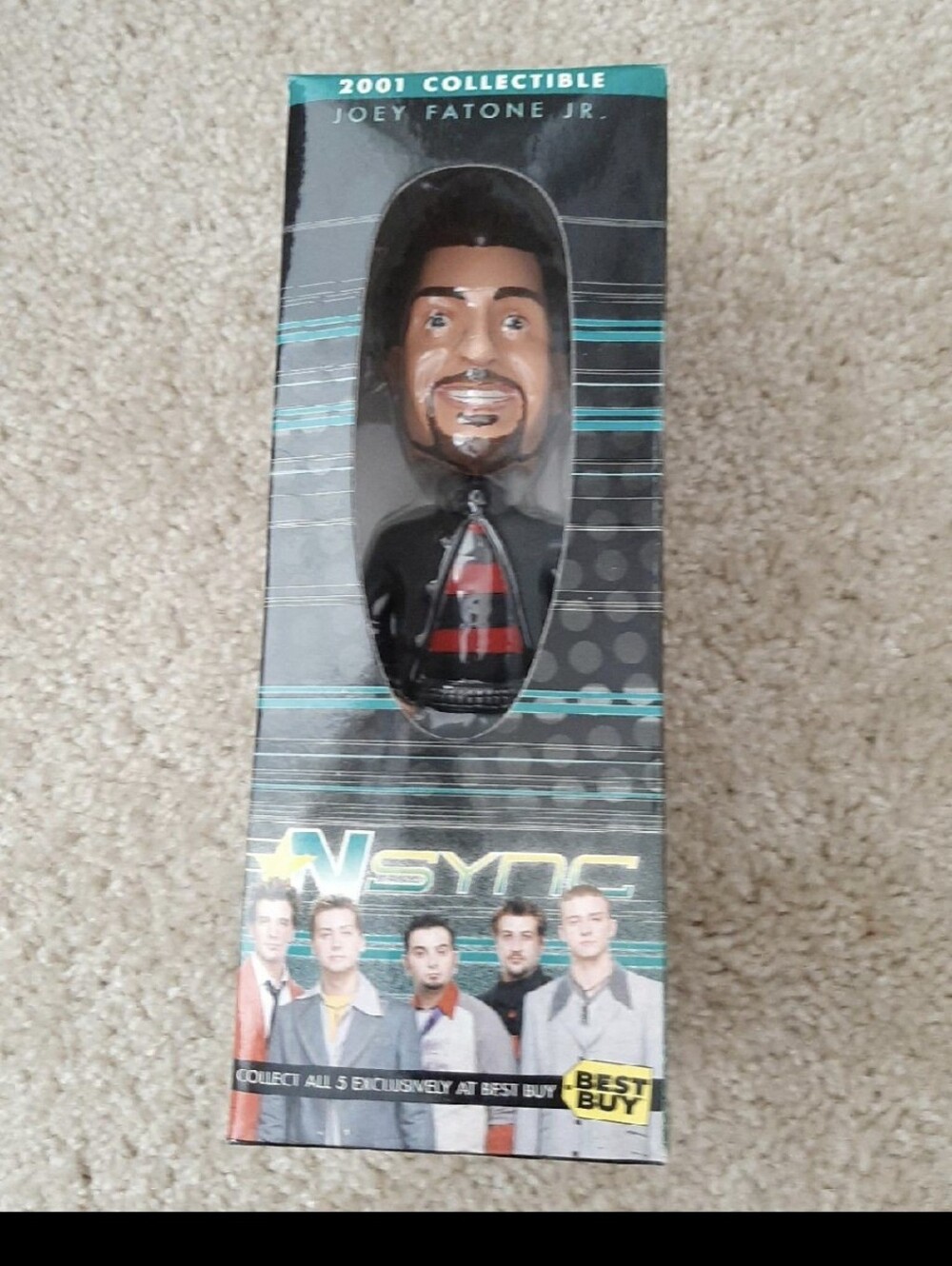 NSync Joey F Collectible Figure - Black Jacket